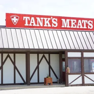 the front of the restaurant