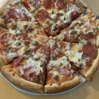 Maxed Out Meat Pizza