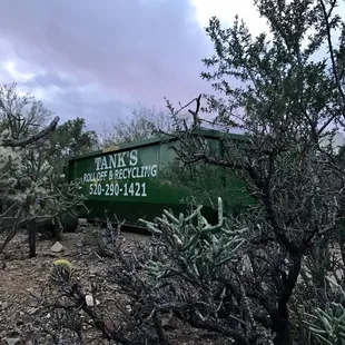 Tank's Roll Off: A thing of beauty in the desert! Photo credit Doug B.