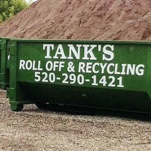 can order landscape and garden products through Tank's Roll Off and Recycling too.