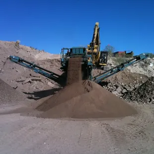 Screened fill production