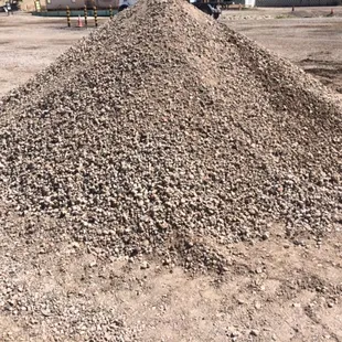 Recycled AB (aggregate based) concrete, made to Pima County Specifications for road base.