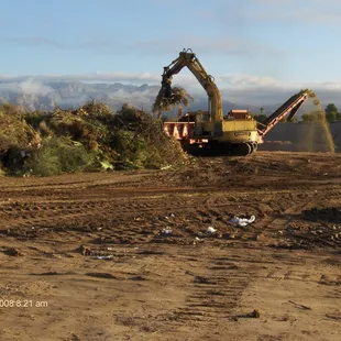Landscape waste recycling