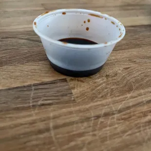 What is this, soy sauce for ants?