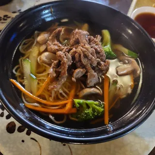 Steak Soba Soup
