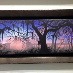 Audubon Returned | 60x20 | Copyright 2015 |  As seen in Tanner Gallery &amp; Studio. Various sizes available. Please call for pricing.