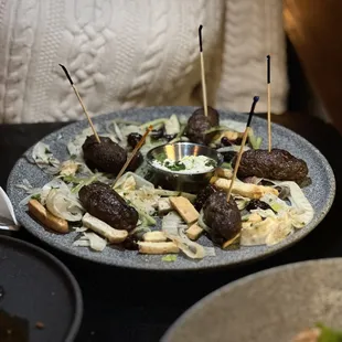 Grilled Wagyu Kebabs