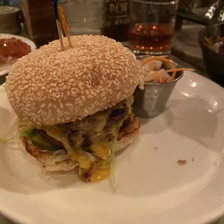 Double Smoked Cheeseburger