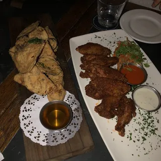 Dry-Rubbed Wings