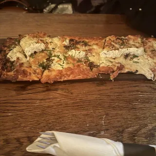 Sausage and Broccoli Flatbread