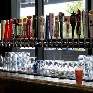 The Beers on Tap