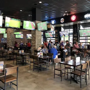 Part of the Main Level Seating Area