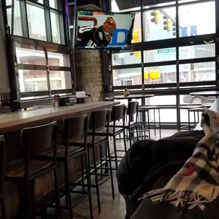 When you can cross the street and drink right after work!