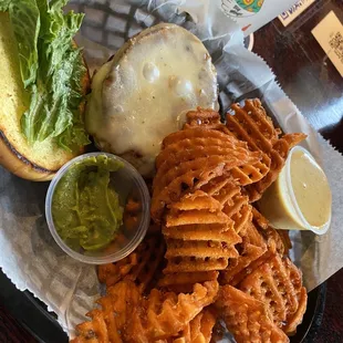 Turkey Booga and Waffle Cut - Sweet Potato Fries