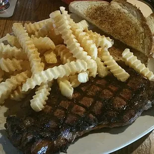 Kc steak.  :(