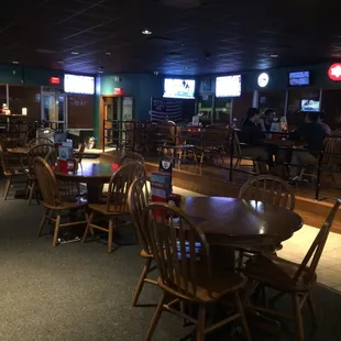 Lots of seating space here
