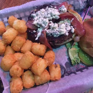 Black and Blue Burger