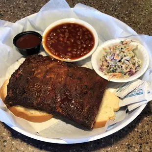 Half Rack BBQ Weekend Special - Mmm!