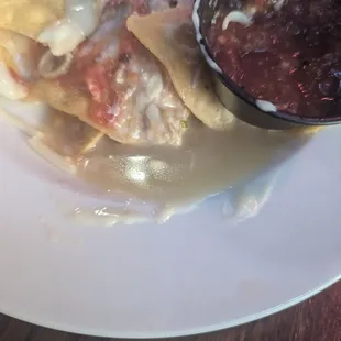Watery nachos