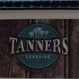 a close up of a sign