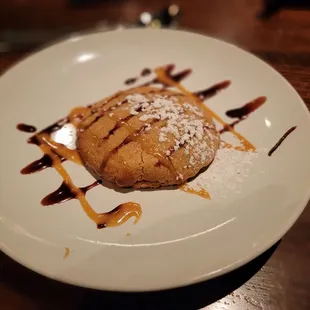 Peanut butter fudge filled cookie.
