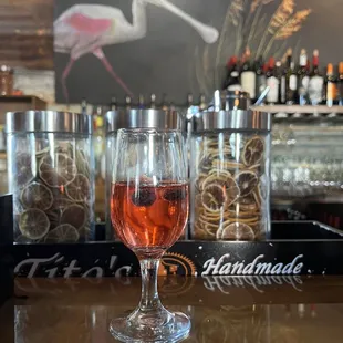 Cranberry mimosa