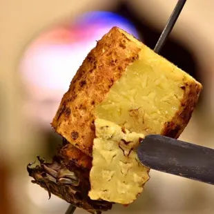 Fire roasted pineapple