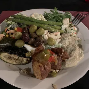 Salad plate