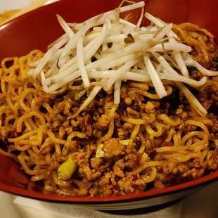 Spicy Mazeman with ground pork