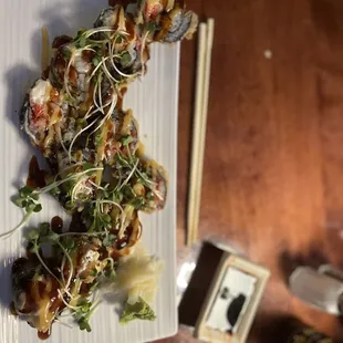 Fire cracker roll