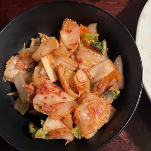 Just kimchi