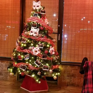 Christmas tree Tanpopo Ramen style