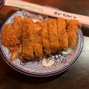 Chicken cutlet for chicken katsu ramen