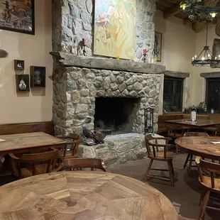 Quick drink at the Dog House Saloon