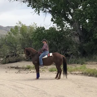 Schooling on the trail