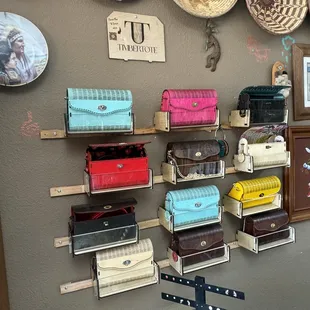 Timbertotes, handmade wood purses available at Tanque Verde Trading Post
