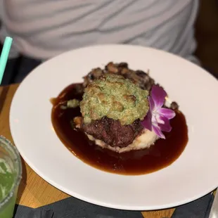 Oz . Wasabi Crusted Filet