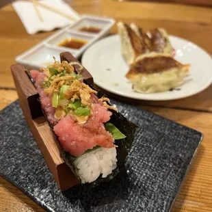 sashimi, sushi, sushi and sashimi, food