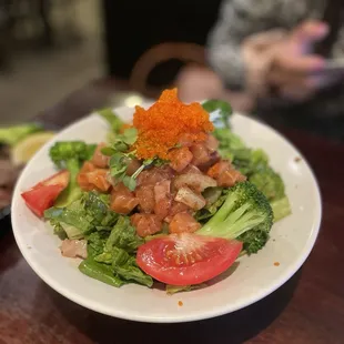 Sashimi salad