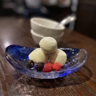 Green tea mochi ice cream
