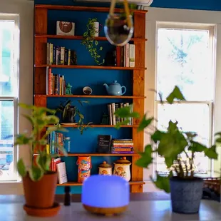 Our shop offers plenty of natural light and uplifting ambiance