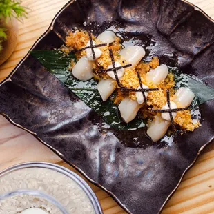 Because you can never have enough #truffle... try our #TanukiSpecial - scallop black truffle