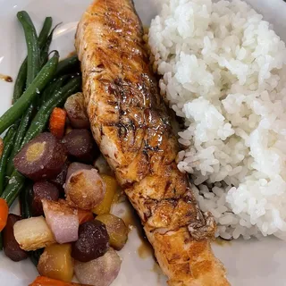 Salmon Teriyaki Bento