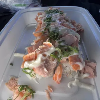 Baked Salmon Roll