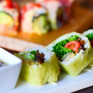 Veggie maki &quot; Green laef &quot;