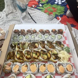 Sushi Pizza