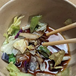 House Salad w Soy Ginger Dressing