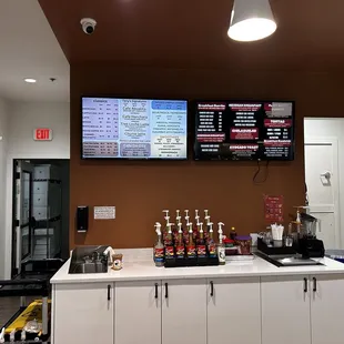 Balanced menu.