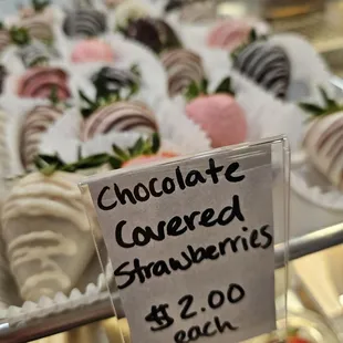 chocolate covered strawberries