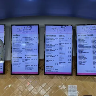 More menu photos